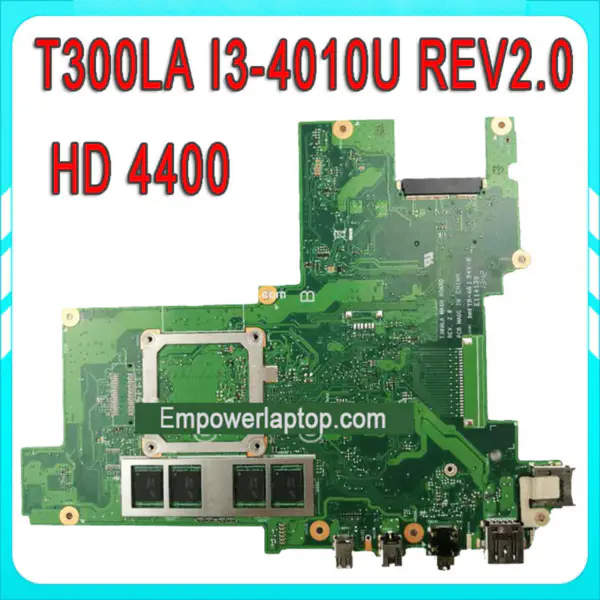 Asus Motherboard T300LA T300LA REV2.0 i3 4010u Prozessor 4GB Speicher HD Graphics 4400