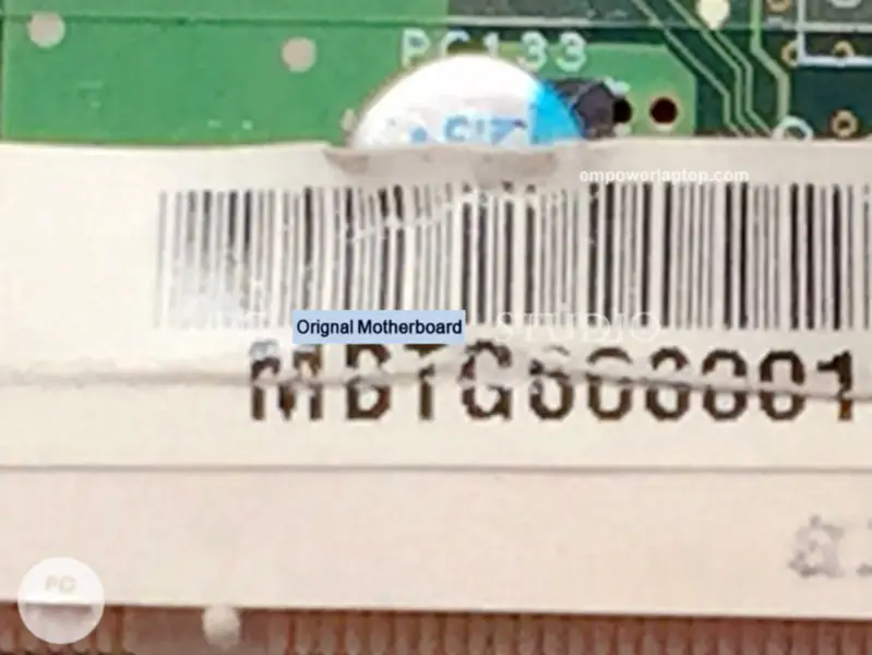 Acer Hauptplatine 6292 cpu MB.TG606.001 MBTG606001 DA0ZU1MB8G0