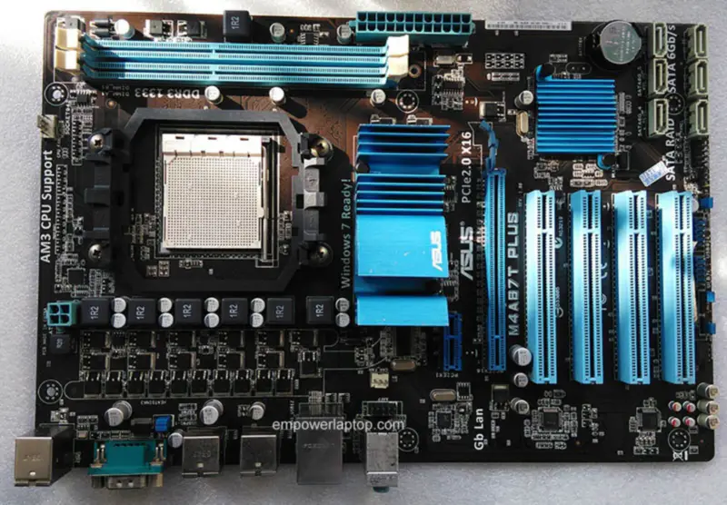 Asus M4A87T PLUS 870 AM3 Hauptplatine