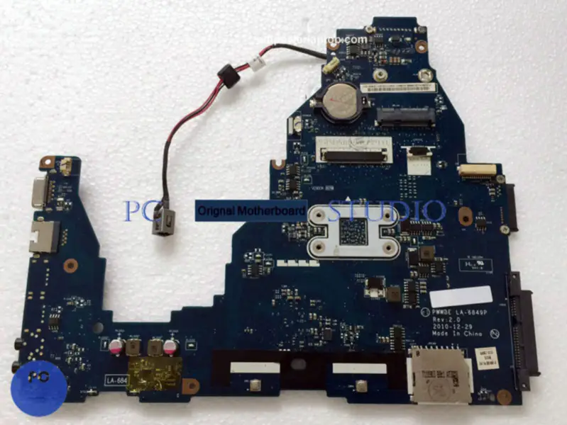Toshiba Hauptplatine C660D C665D K000128550 PWWBE LA-6849P E-450