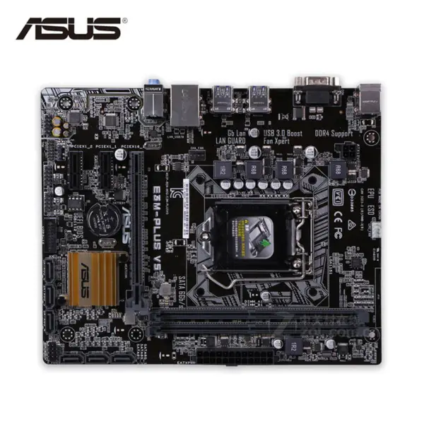 Asus E3M-PLUS V5 C232 LGA 1151 Micro-ATX-Motherboard