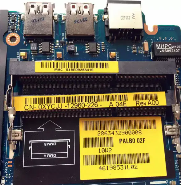 Dell Hauptplatine M14X R1 PALB0 LA-6801P HM67 0XYCJJ XYCJJ