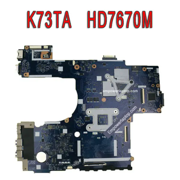 Asus Motherboard K73TA K73T X73T K73TA K73TK R73T Latop REV 1A QBL70 LA-7553P hd7670m 1gb