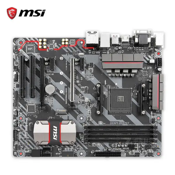 MSI B350 TOMAHAWK Hauptplatine B350 AM4 ATX