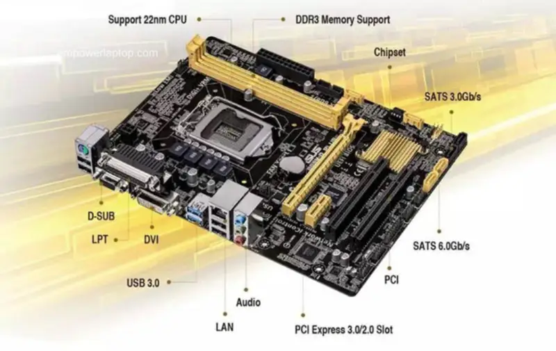 Asus B85M-D PLUS B85 LGA 1150 Micro-ATX-Motherboard