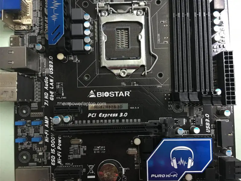Biostar Hi-Fi H87S 3D Intel H87 LGA 1150 Hauptplatine