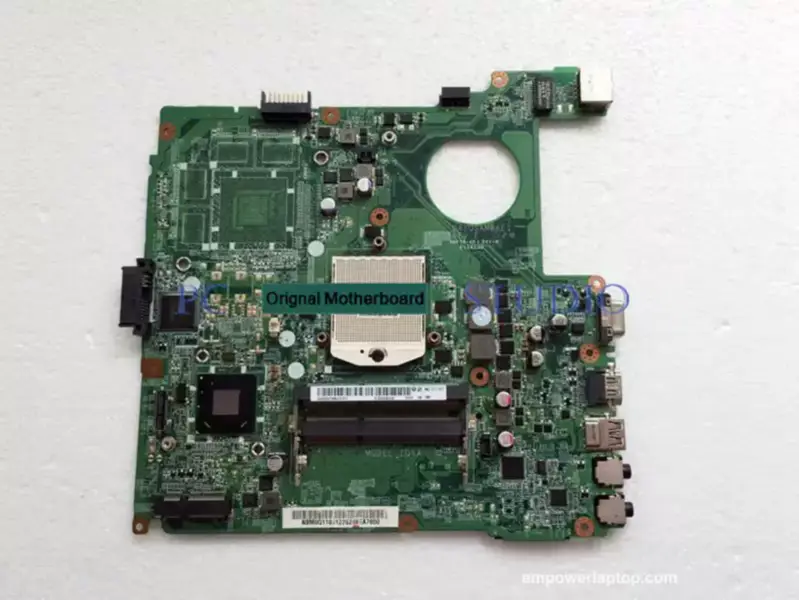 Acer Motherboard NB.M0Q11.001 NBM0Q11001 DAZQSAMB6E1 E1-431 s989 hm76 GMA HD Grafik keine Grafikkarte