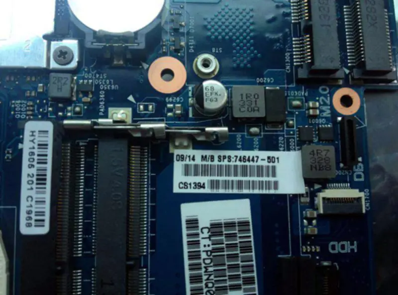 HP Hauptplatine 746447-501 746447-001 15 740M 2G