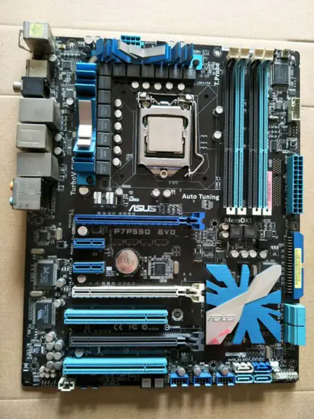 Asus P7P55D EVO Intel P55 LGA 1156 ATX-Motherboard
