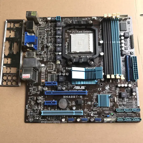 Asus M4A88T-M 880G AM3 SATA II Hauptplatine