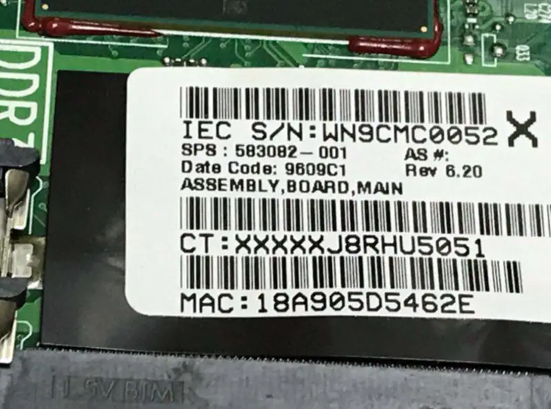 HP Hauptplatine 583082-001 4411S 4510S