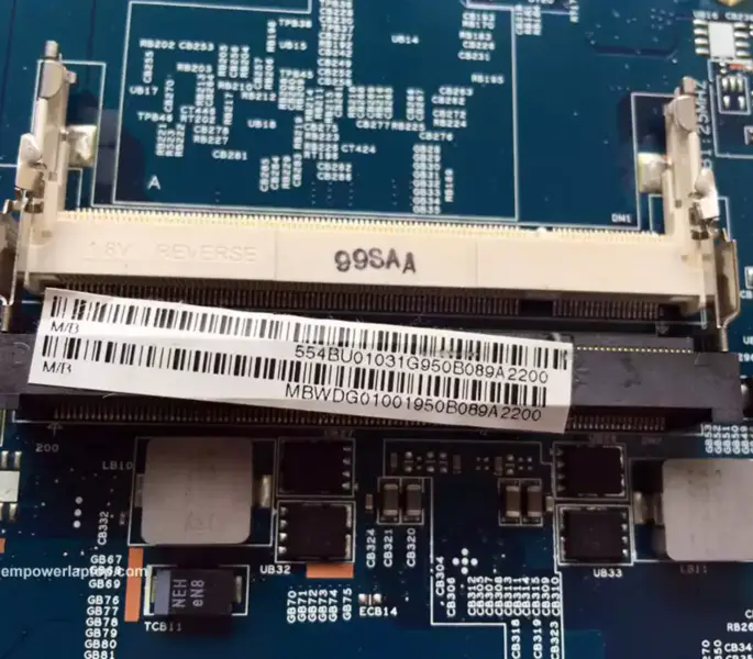 Acer Hauptplatine NV54 MBWDG01001 GL40