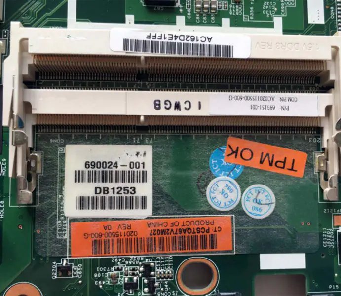 HP Hauptplatine 6570P 8570P 690024-001