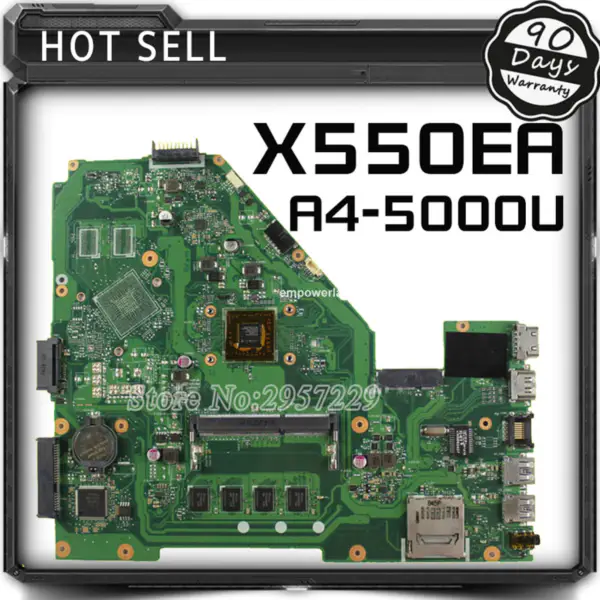 Asus Motherboard X550E X550EA X552E X552EA X550EP REV2.0 mit A4-5000 Prozessor 2G Speicher
