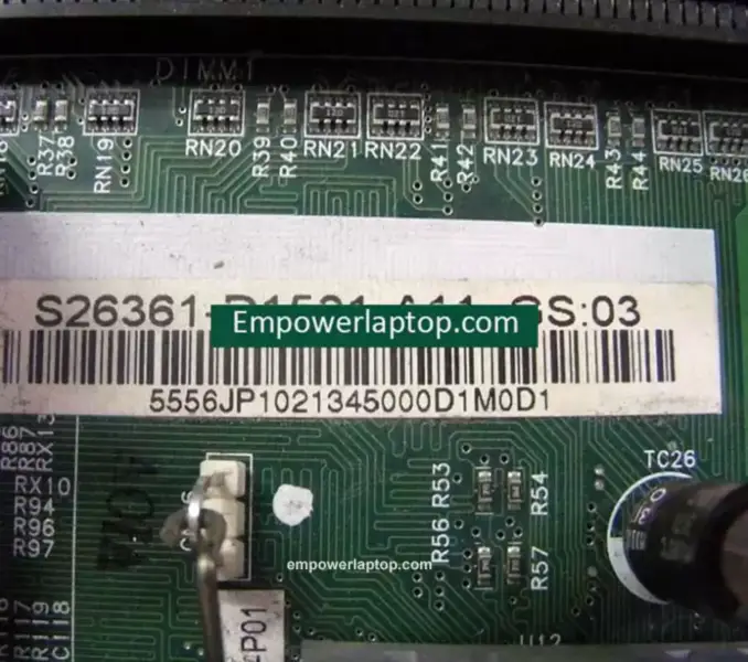 Fujitsu TX150 S26361-D1501-A11 Industrie-Motherboard