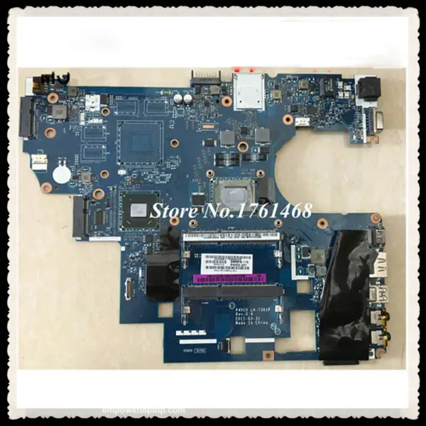 Acer Hauptplatine 8481 8481G 8481T 8481TG LA-7361P CPU