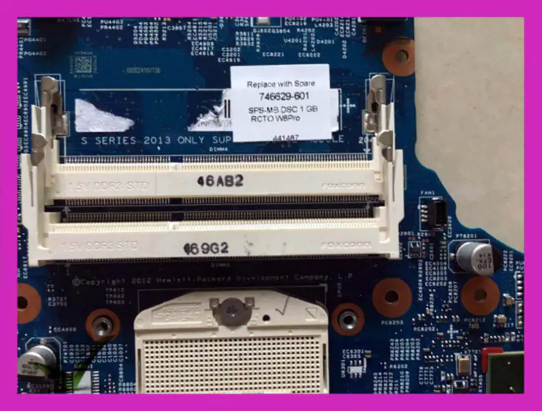HP Hauptplatine 746629-601 746629-001 746629-501