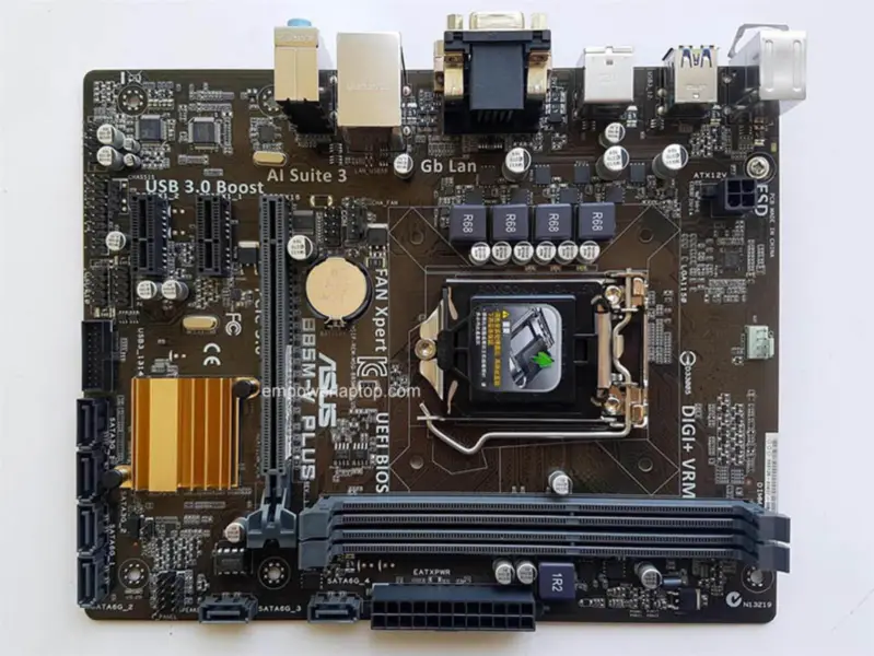 Asus B85M-V5 PLUS B85 LGA 1150 Micro-ATX-Motherboard