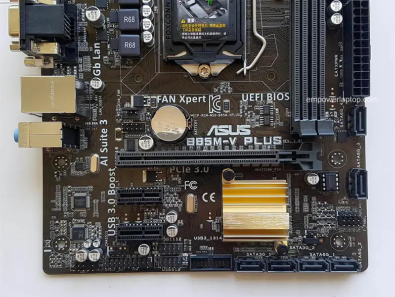 Asus B85M-V5 PLUS B85 LGA 1150 Micro-ATX-Motherboard
