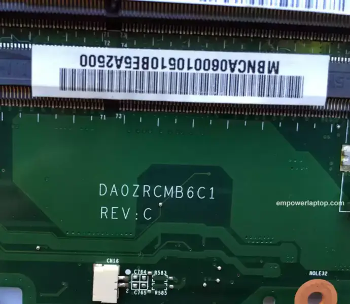 Acer Hauptplatine E732 MBNCA06001 DA0ZRCMB6C1 HM55