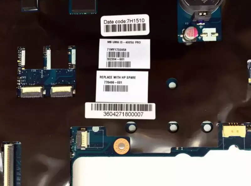 HP Hauptplatine 778496-601 778496-001 430 G2 I3-4005U