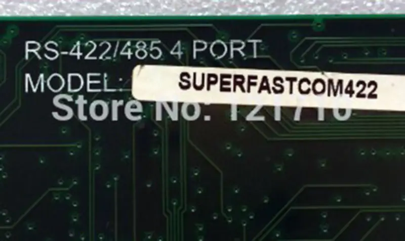 Advantech SUPERFASTCOM PCI SERIE SUPERFASTCOM422 RS-422 485 4 PORT Industrie-Motherboard