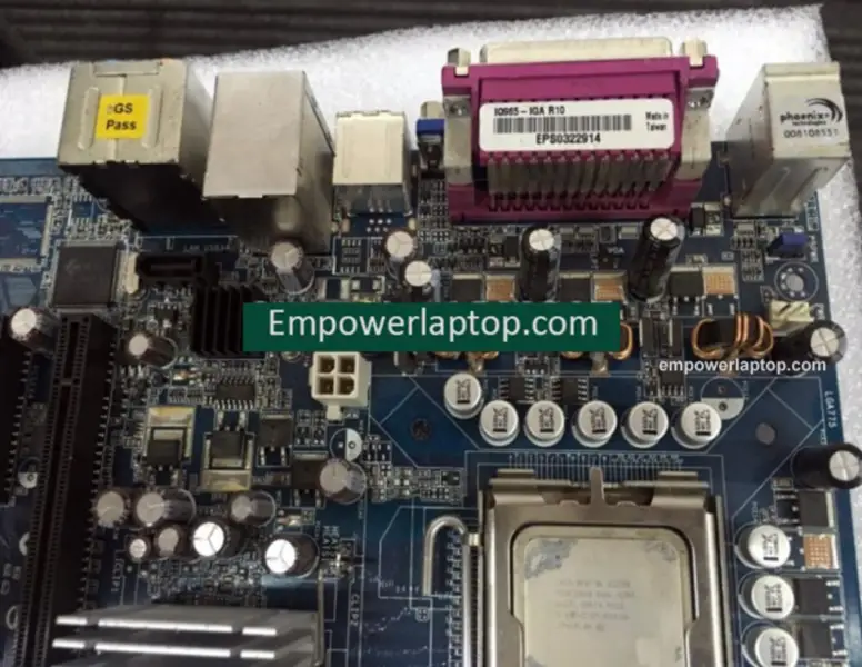 ASM Ihawk-Xtreme IQ965-IGA R10 P/N: 08GSAQ96500102 Industrie-Motherboard
