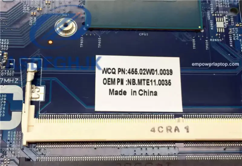 Acer Motherboard VN7-591G 448.02W05.0011 455.02w01.0039 NB.MTE11.0035 SR1Q8