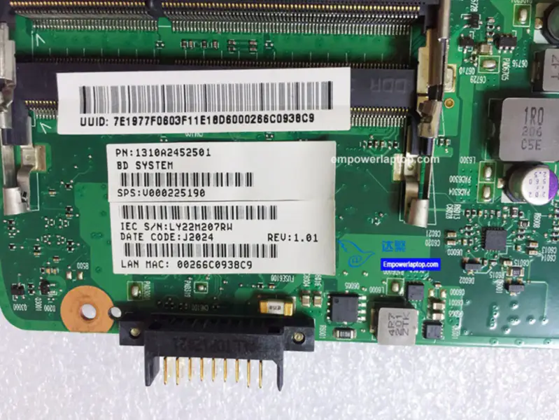 Toshiba Hauptplatine V000225190 C665 y