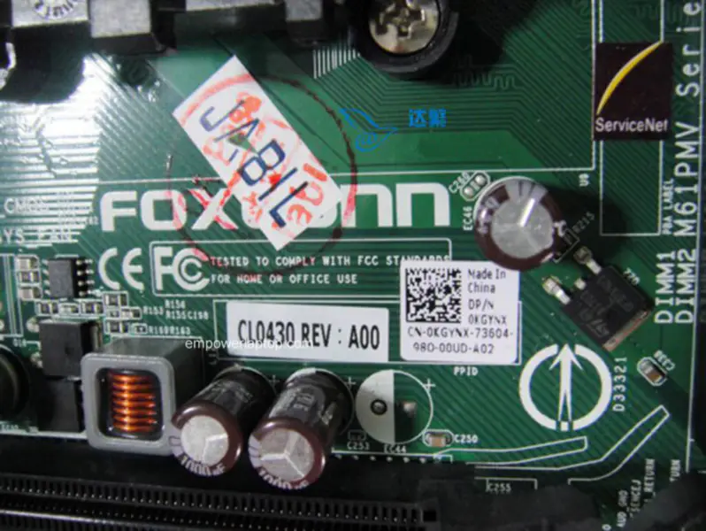 Dell 0KGYNX KGYNX DIM 2010 Hauptplatine