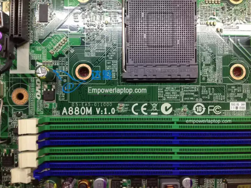 Lenovo M77 A880M V1.0 RS880PM-LM 03T6227 DDR3 Hauptplatine