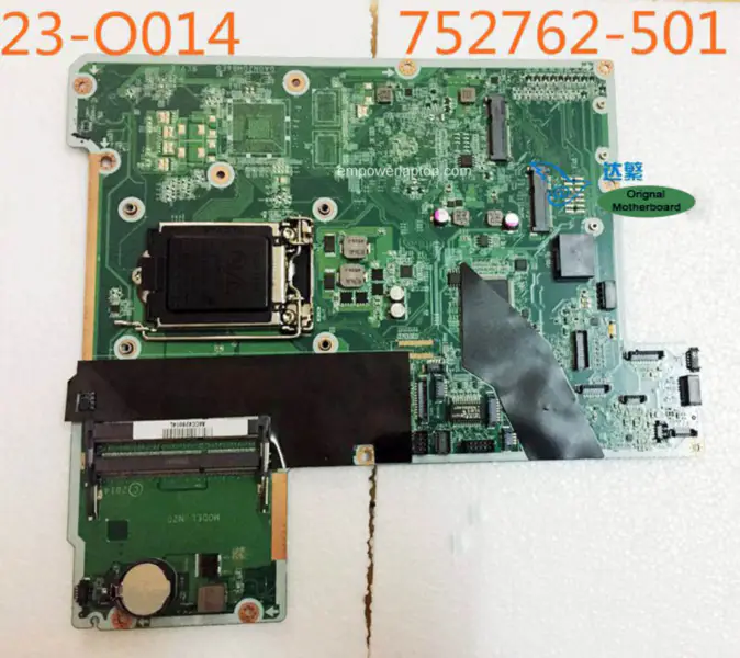HP 752762-501 ENVY 23-o014 AIO DA0NZDMB6E0 LG1150 Hauptplatine