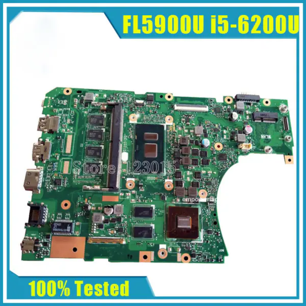 Asus Hauptplatine FL5900U FL5800U i5-6200U REV 3.0 920M 2GB