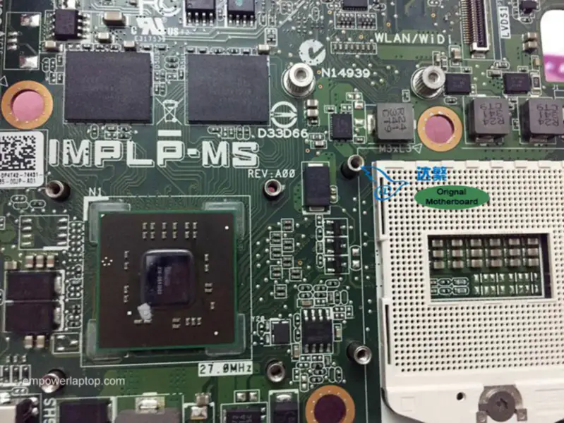 Dell 0P4T42 P4T42 Inspiron 2350 AIO IMPLP-MS Hauptplatine