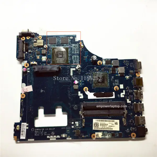 Lenovo Hauptplatine G505 LA-9911P mit A4-5000 Prozessor Grafikkarte