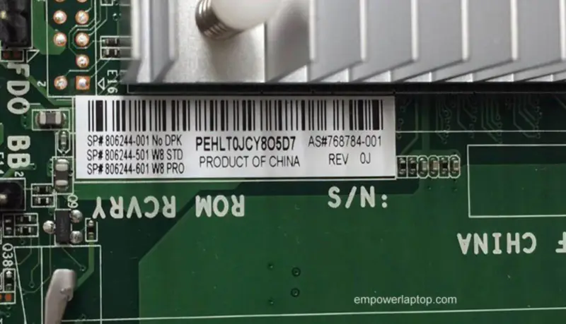 HP 768784-001 205 G2 AIO 806244-001 806244-501 Hauptplatine