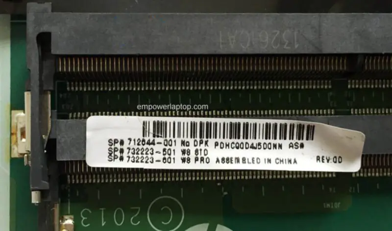 HP 712644-001 732223-501 DA0NZ8MB6E0 Hauptplatine ENVY Touchsmart 27-K370CN 27-K AIO