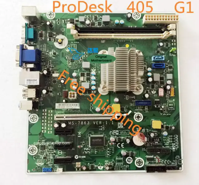 HP 729726-001 ProDesk 405 G1 MT 729643-001 MS-7863 VER:1.1 Hauptplatine