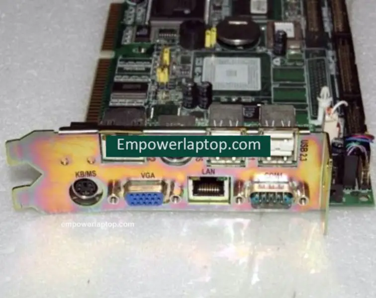 Advantech PCA-6180 PCA-6180E2 Industrie-Motherboard mit 2*LAN-Anschlüssen, 4*USB, 2*Tastaturanschlüssen, VGA, COM
