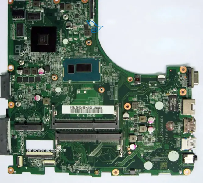 Acer E5-471G P246 Motherboard mit integrierter Grafik