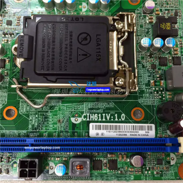 Lenovo Hauptplatine H520E ER202 Desktop CIH61I 1.0 H61H2-LT LGA1155