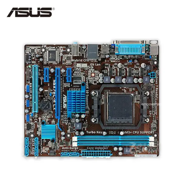 Asus M5A78L-M LX 760G AM3+ uATX-Motherboard