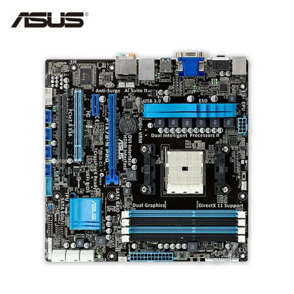 Asus F1A75-M PRO A75 FM1 uATX Hauptplatine
