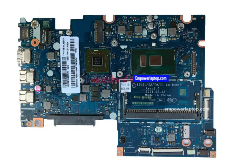 Lenovo Hauptplatine IdeaPad 510S-14ISK mit CPUR2EZ i7-6500U P N LA-D451P 5B20L45854