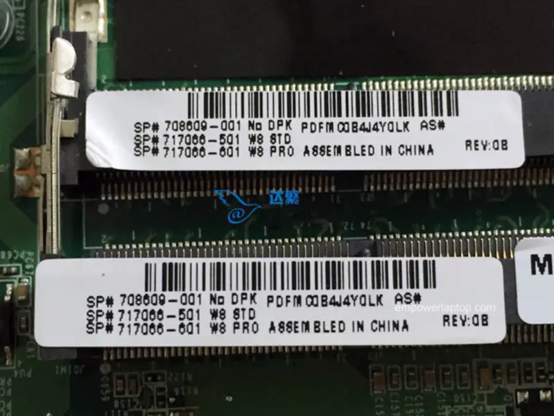 HP 708609-001 Pavilion 21-a020cx AIO 717066-501 DA0WJYMB6E0 Hauptplatine