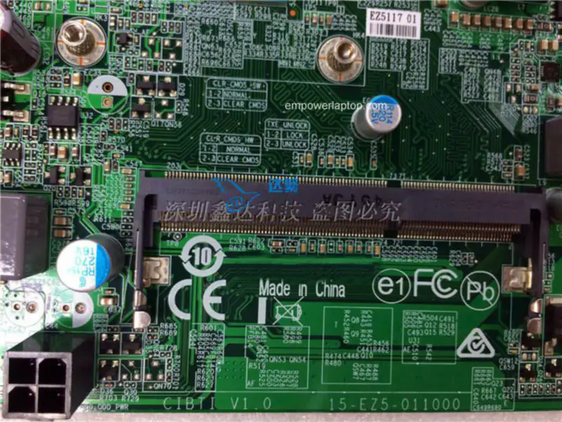 Lenovo Erazer D320 H500 G5000 CIBTI BTDD-LT 15-EZ5-011000 Hauptplatine