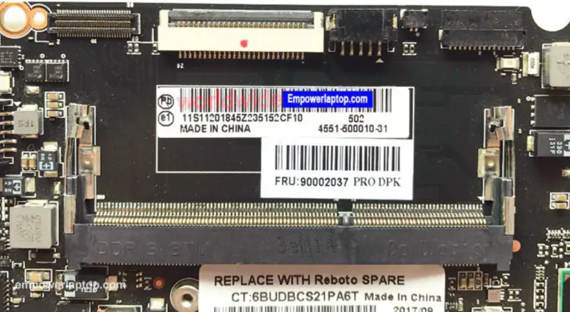 Lenovo Motherboard Yoga 13 mit CPU I5-3337U 1.8G W8 FRU 90002037
