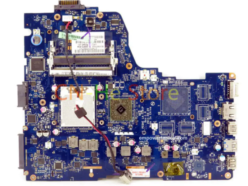 Toshiba-Motherboard P750D K000126000 PEQAE LA-7291 Integrierte Grafik