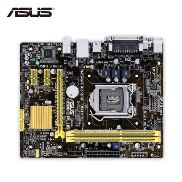 Asus H81M-D PLUS H81 LGA 1150 Micro-ATX-Motherboard