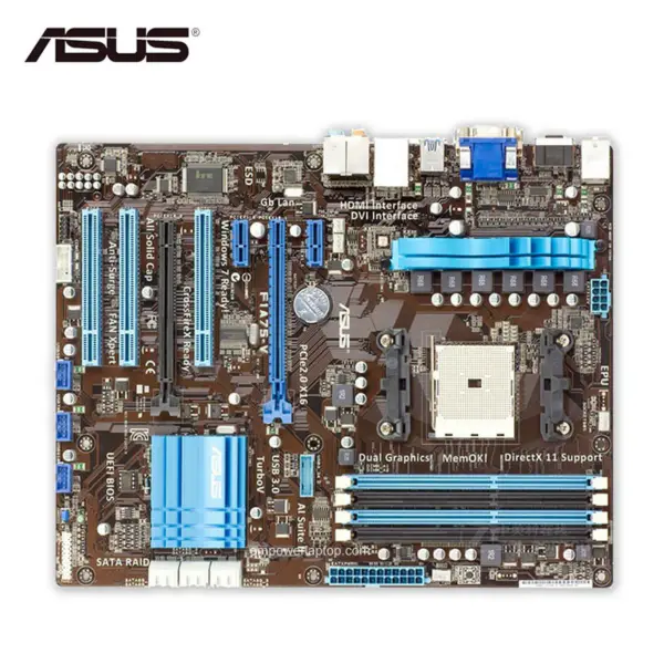 Asus F1A75-V A75 FM1 ATX-Motherboard